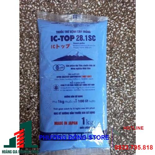 Thuốc trừ bệnh cây trồng Ic Top 28.1SC