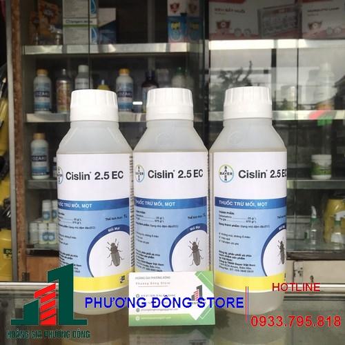 Thuốc Cislin 2.5 EC có tác dụng diệt mối mọt như thế nào?
