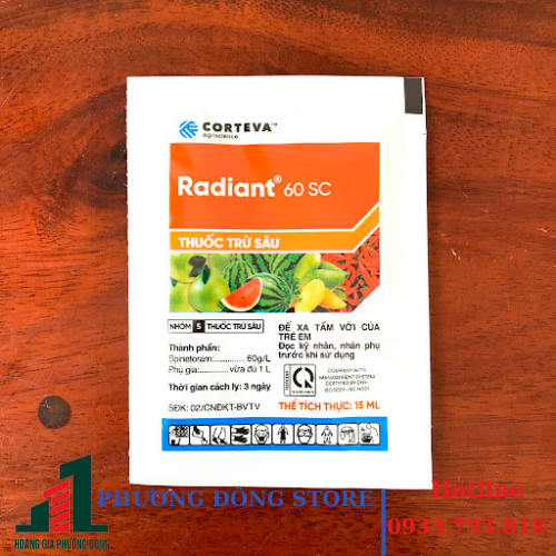 Thuốc trừ sâu Radiant 60SC