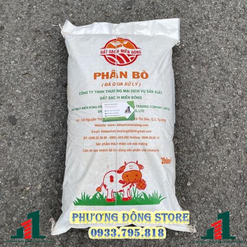 Phân bò Đất sạch miền Đông