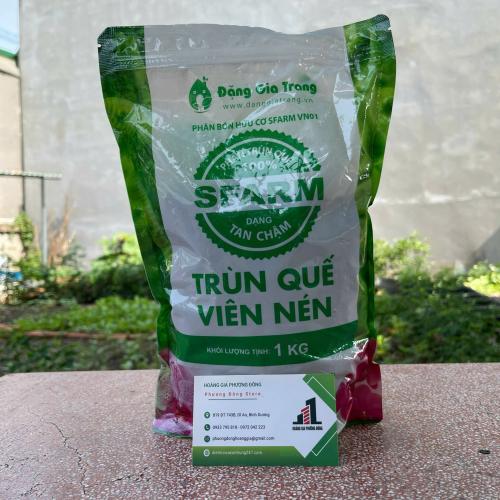 Viên nén trùng quế tan chậm sfarm (cho lan)