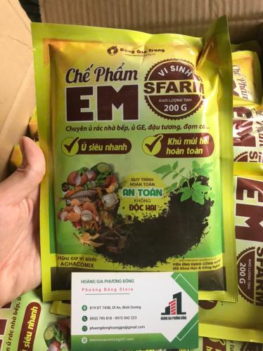 Chế phẩm phân hủy chất hữu cơ EM Sfarm